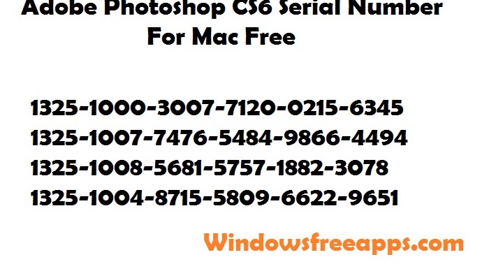 photoshop cs6 for mac free